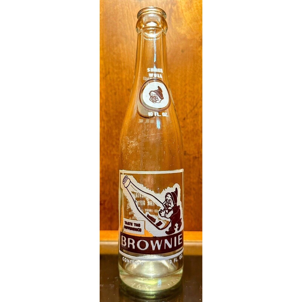 Vintage Brownie Dooraville Georgia Chocolate Soda Bottle Mid 1960's